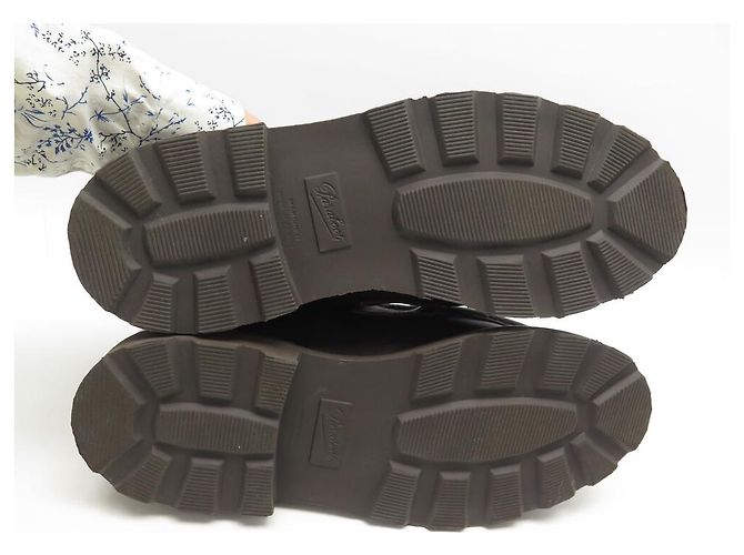 NOVE SCARPE PARABOOT REIMS 099413 MOCASSINI 8 42 IN PELLE - vista 6