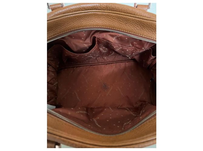 Borsa a mano Longchamp Cosmos in pelle marrone Marrone scuro - vista 8