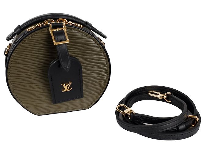 Louis Vuitton Epi Mini Boite Chapeau - '10s Verde Cachi - vista 4