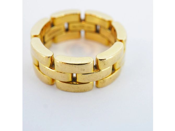 Anello Cartier Maillon Panthère a 3 filetti - vista 10