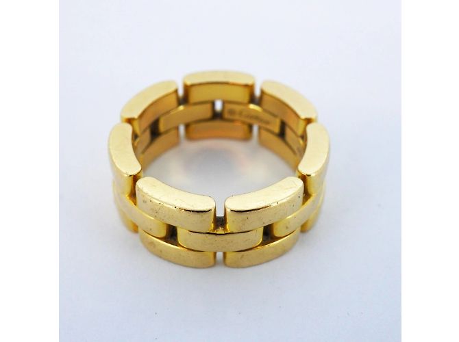 Anello Cartier Maillon Panthère a 3 filetti - vista 3
