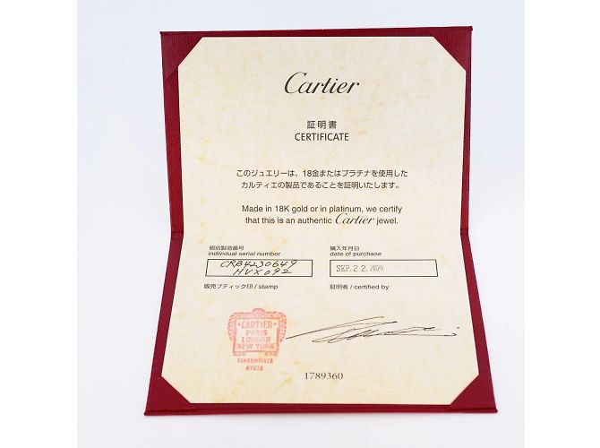 Anello Cartier Maillon Panthère a 3 filetti - vista 9
