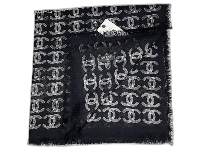 CHANEL 25S SCARF 175 IN CASHMERE 932233