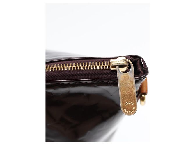 LOUIS VUITTON Borsa Tote Bellevue GM Monogram Vernis Amarante M93589 Auth ep5671 Bordò - vista 10