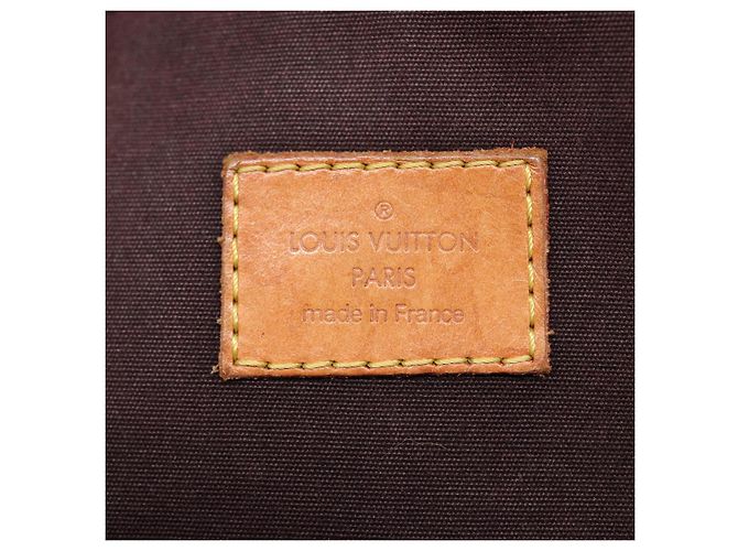 LOUIS VUITTON Borsa Tote Bellevue GM Monogram Vernis Amarante M93589 Auth ep5671 Bordò - vista 17