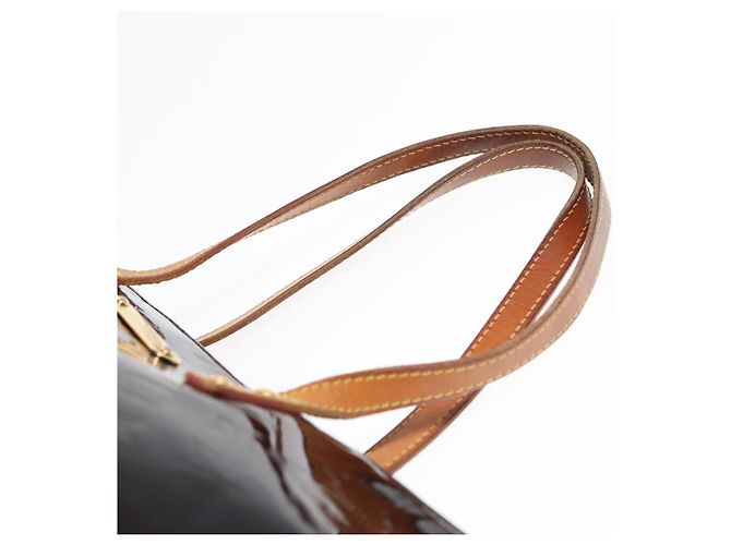 LOUIS VUITTON Borsa Tote Bellevue GM Monogram Vernis Amarante M93589 Auth ep5671 Bordò - vista 8