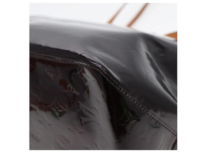 LOUIS VUITTON Borsa Tote Bellevue GM Monogram Vernis Amarante M93589 Auth ep5671 Bordò - vista 9