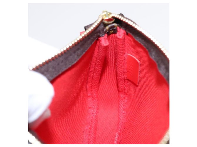 LOUIS VUITTON Monogram Vivienne Mini Pochette Accessoires M69976 LV Auth ac3272 Monogramme - vue 21
