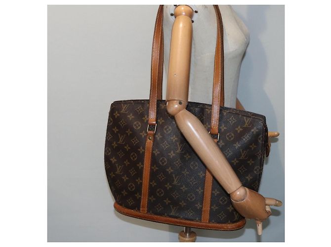 LOUIS VUITTON Borsa Tote Babylone Monogram M51102 LV Auth 89218 Monogramma - vista 23