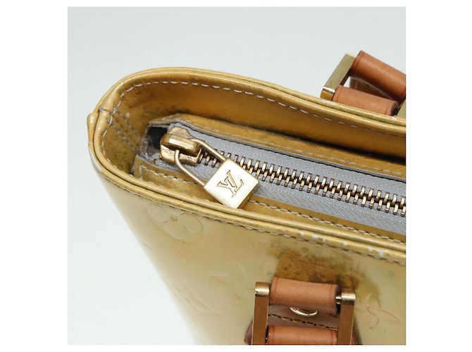 LOUIS VUITTON Monogram Vernis Houston Handtasche Grau M91053 LV Auth tb1146 - Ansicht 18