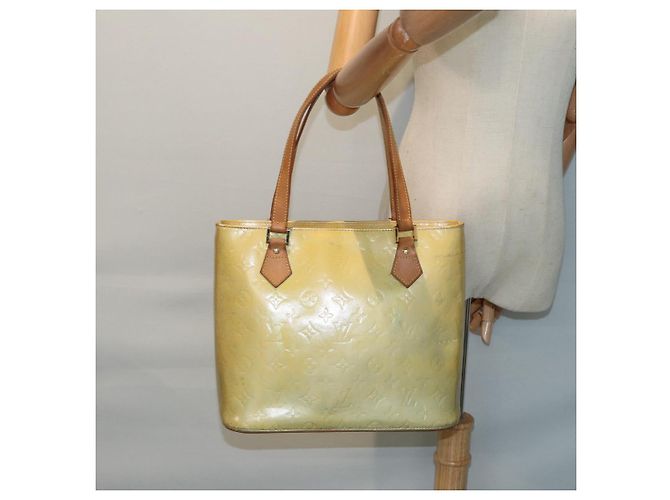 LOUIS VUITTON Monogram Vernis Houston Handtasche Grau M91053 LV Auth tb1146 - Ansicht 23