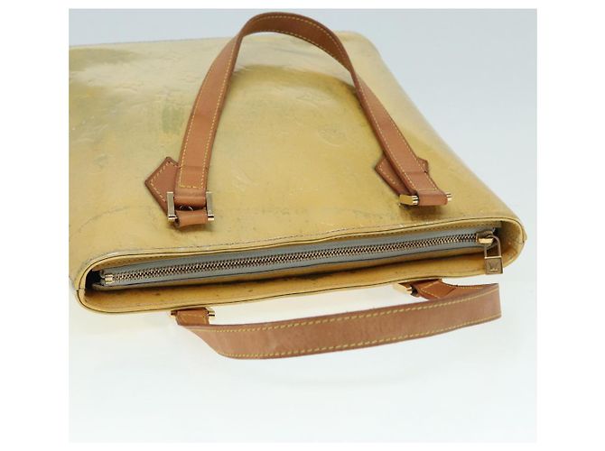 LOUIS VUITTON Monogram Vernis Houston Handtasche Grau M91053 LV Auth tb1146 - Ansicht 6