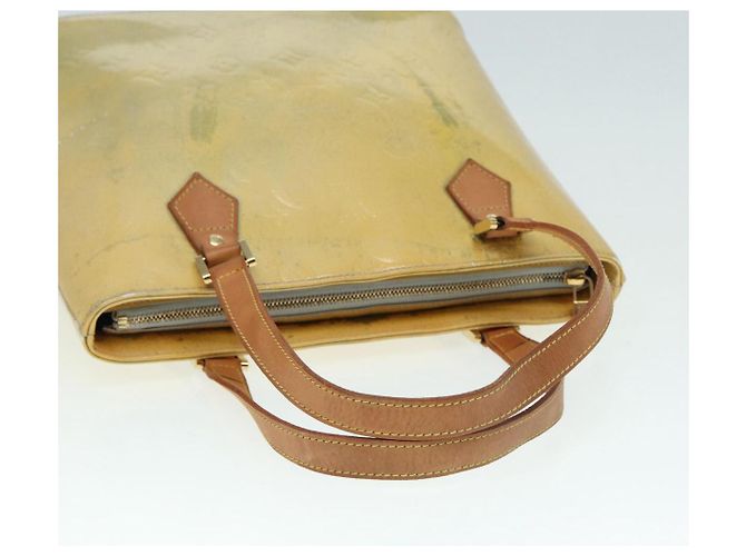 LOUIS VUITTON Monogram Vernis Houston Handtasche Grau M91053 LV Auth tb1146 - Ansicht 7