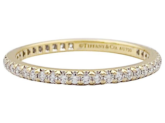Tiffany & Co Anello Tiffany&Co, 'Soleste', oro giallo, diamanti. - vista 5