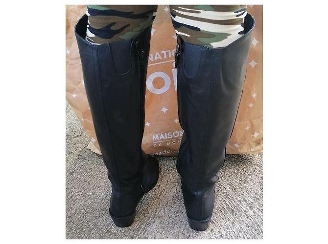 Repetto Botas altas hasta la rodilla muy elegantes Negro - vista 2