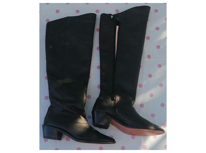 Repetto Botas altas hasta la rodilla muy elegantes Negro - vista 7