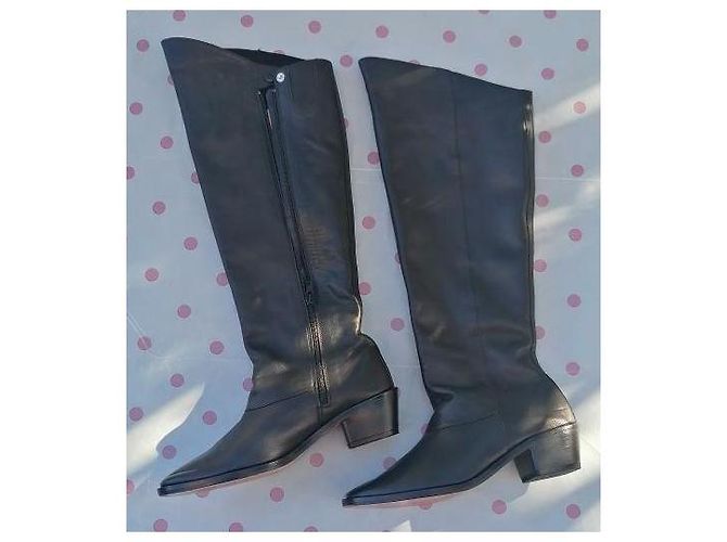 Repetto Botas altas hasta la rodilla muy elegantes Negro - vista 8