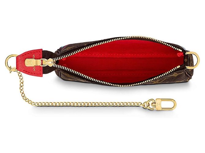 LOUIS VUITTON Mini Pochette Accessori nuova Marrone - vista 3