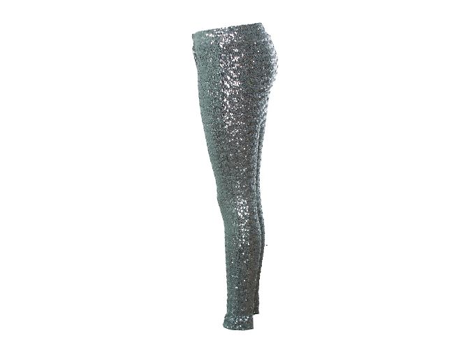 Isabel Marant, Paillettenhose in Silber - Ansicht 2