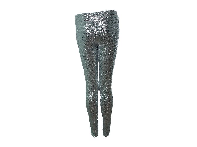 Isabel Marant, Paillettenhose in Silber - Ansicht 3