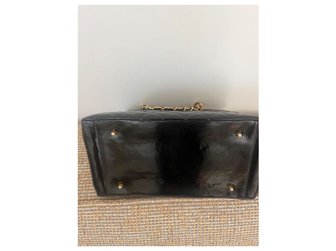 Cambon Vintage Chanel Einkaufsmodell Schwarz - Ansicht 4