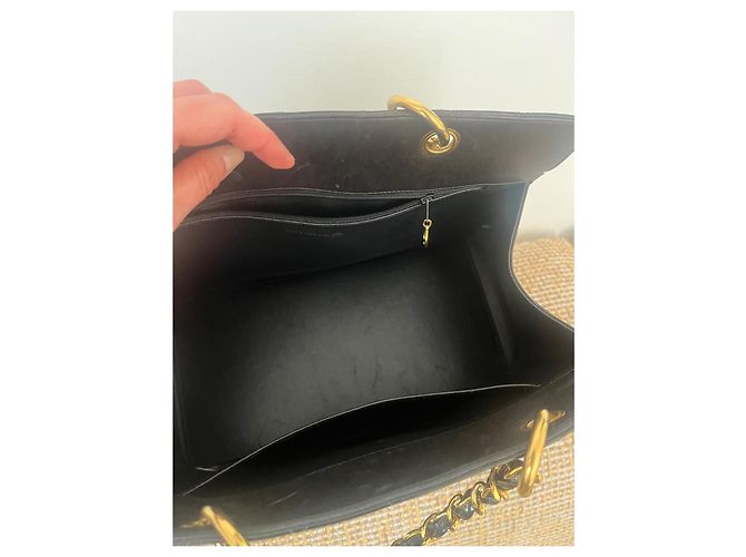 Cambon Vintage Chanel Einkaufsmodell Schwarz - Ansicht 7