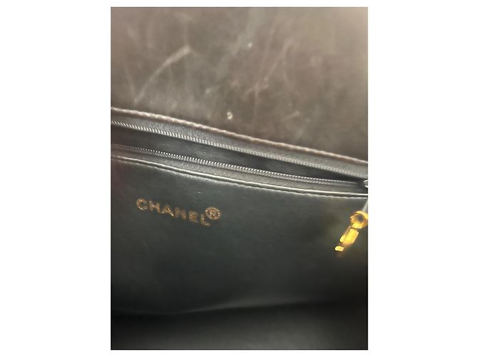 Cambon Vintage Chanel Einkaufsmodell Schwarz - Ansicht 8