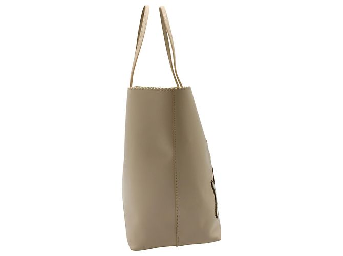 Borsa Tote Rochas in pelle beige - vista 2