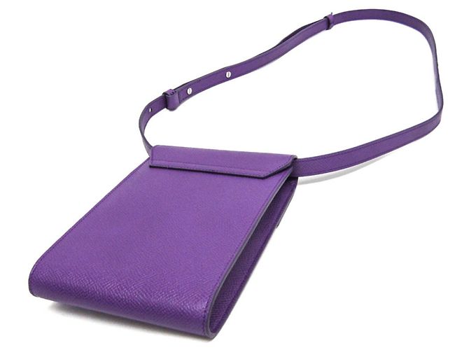 Alfred Dunhill Dunhill CADOGAN Mini Borsa a Spalla Porpora - vista 2