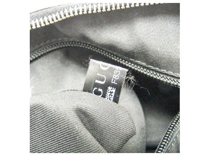 Borsa a Spalla Gucci GG Canvas Nero - vista 12