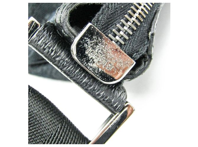 Borsa a Spalla Gucci GG Canvas Nero - vista 6