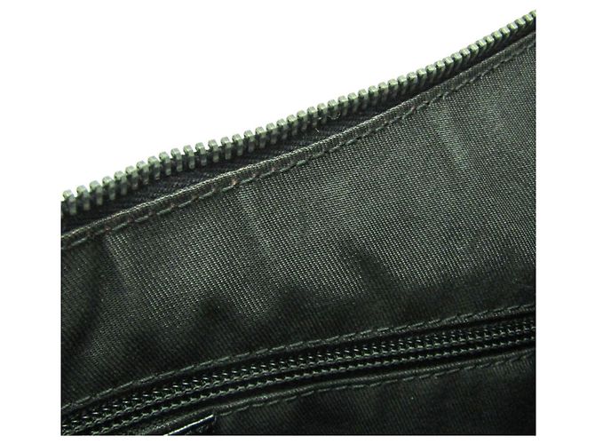 Borsa a Spalla Gucci GG Canvas Nero - vista 9
