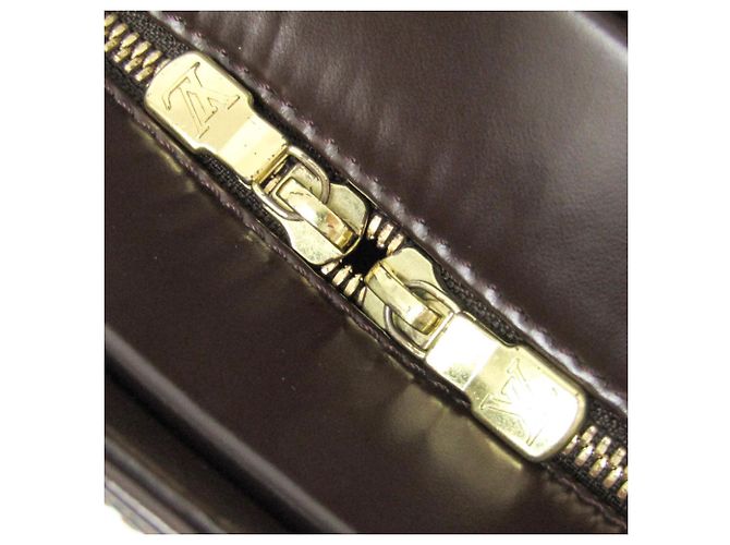 Borsa a mano orizzontale Damier Sarria di Louis Vuitton Damier ebene - vista 7