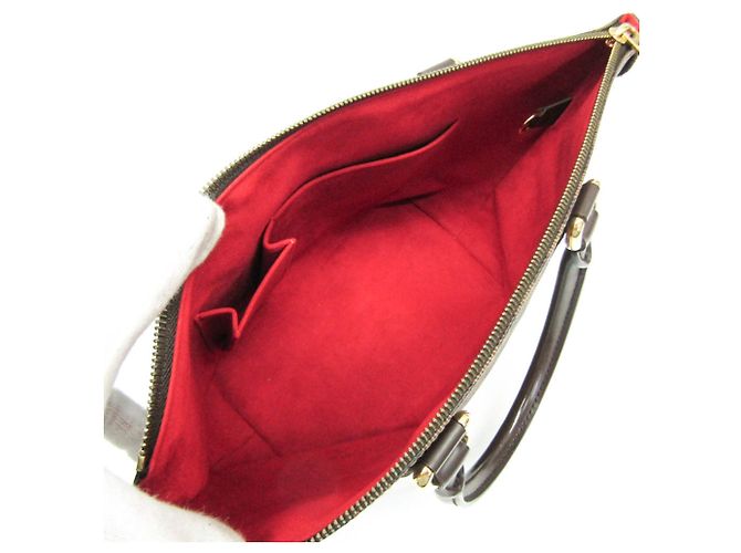Borsa Louis Vuitton Damier Saleya PM Damier ebene - vista 3