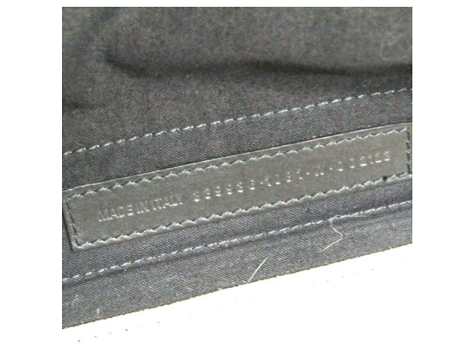 Borsa Balenciaga Navy Cabas M Nero Bianco sporco - vista 12
