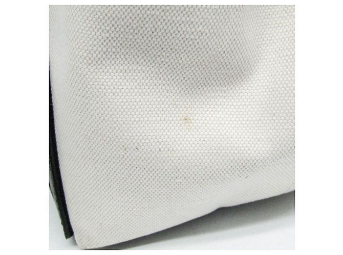 Borsa Balenciaga Navy Cabas M Nero Bianco sporco - vista 6