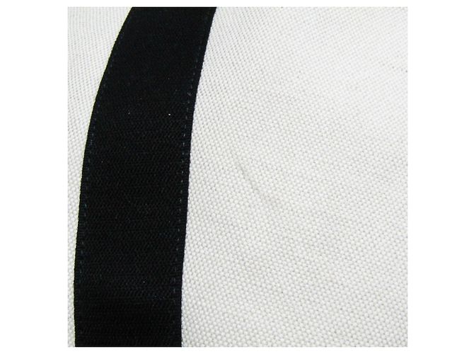Borsa Balenciaga Navy Cabas M Nero Bianco sporco - vista 7