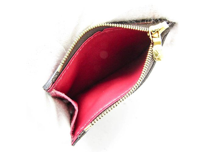 Cartera Monogram Zoe Louis Vuitton Castaño Fucsia - vista 4