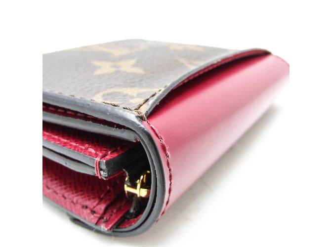 Cartera Monogram Zoe Louis Vuitton Castaño Fucsia - vista 6