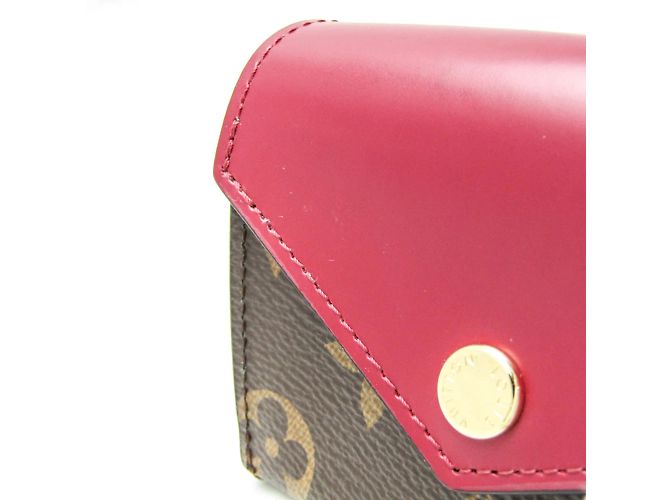 Cartera Monogram Zoe Louis Vuitton Castaño Fucsia - vista 8