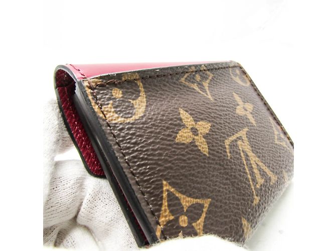 Cartera Monogram Zoe Louis Vuitton Castaño Fucsia - vista 9