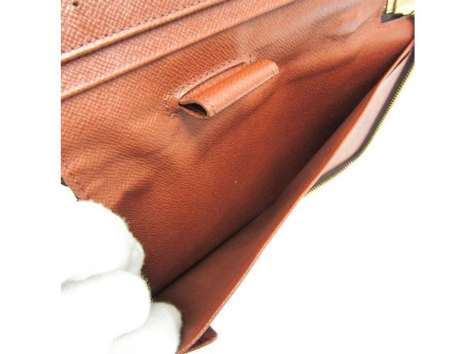 Monogramm Reiseorganizer Louis Vuitton M60119 Lange Brieftasche - Ansicht 13