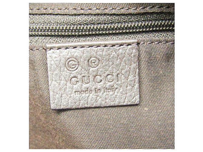 Borsa tote in tela e pelle Gucci Diamante Marrone Beige - Ansicht 8