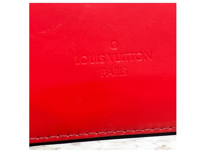 Louis Vuitton Monogram Saintonge 2018 Marrone Rosso - vista 7