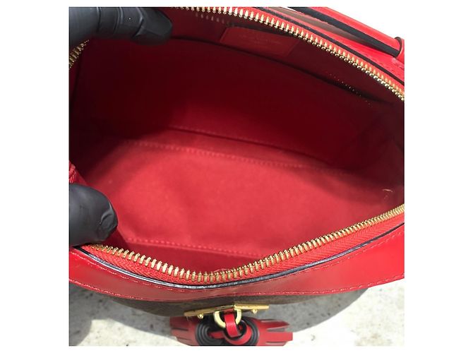 Louis Vuitton Monogram Saintonge 2018 Marrone Rosso - vista 8