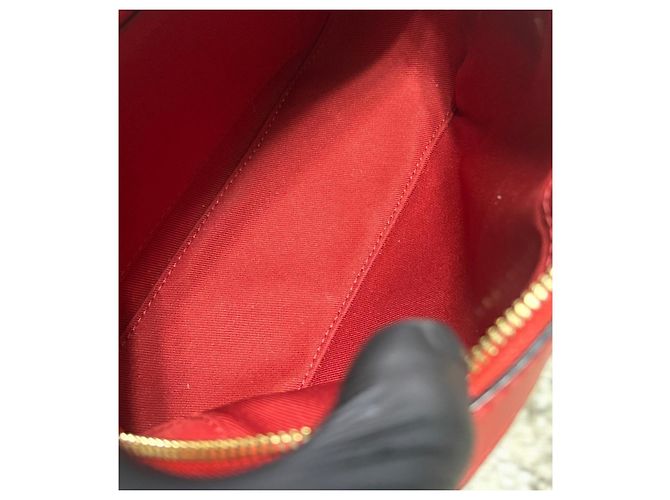 Louis Vuitton Monogram Saintonge 2018 Marrone Rosso - vista 9