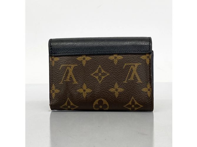 Pallas Louis Vuitton Dreifach-Brieftasche Braun Schwarz - Ansicht 12