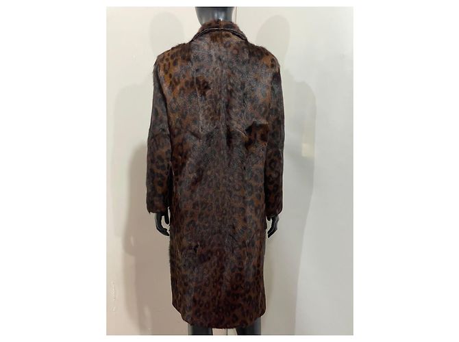 Abrigo de piel Tom Ford Marrón Castaño - vista 4