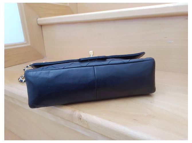Borsa Chanel in pelle nera Nero - vista 12