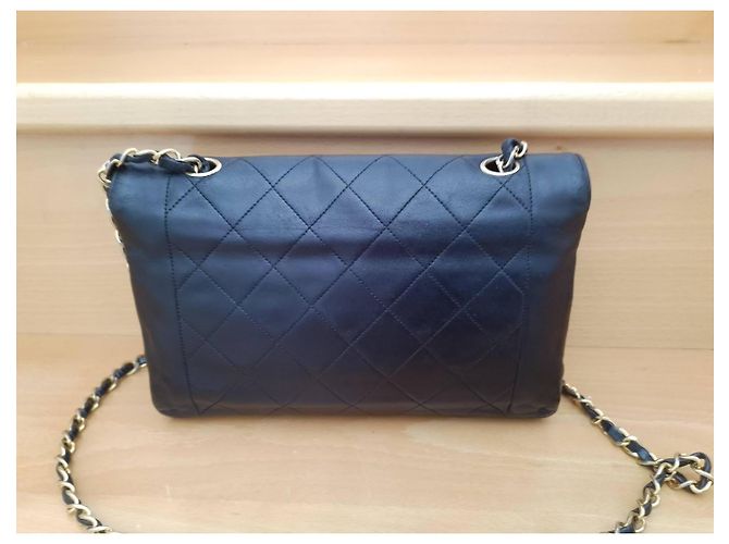 Borsa Chanel in pelle nera Nero - vista 14